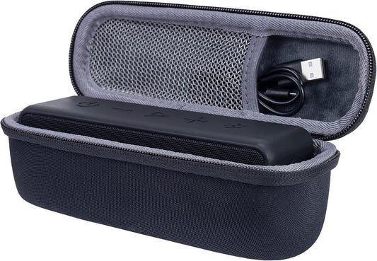 Hard Case Compatible with Anker Soundcore/Soundcore 2 / Motion B Portable Outdoor Sports Bluetooth Speaker (Black)